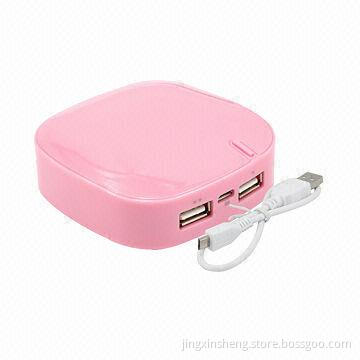 Universal Power Banks with 6000mAh Battery Capacity and USB, Charge Mobile Phones and Tablet PC